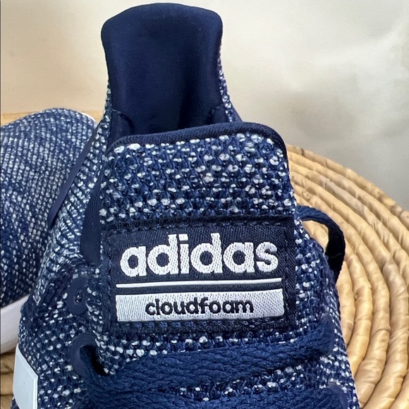 Adidas Cloudfoam Blue and White Sneakers - Picture 8 of 12